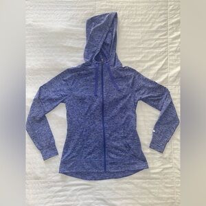 CHAMPION C9 Woman’s Heathered Blue Zip-Up Hoodie